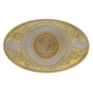 First Commemorative Mint 2013 Native American Golden Dollar Belt Buckle